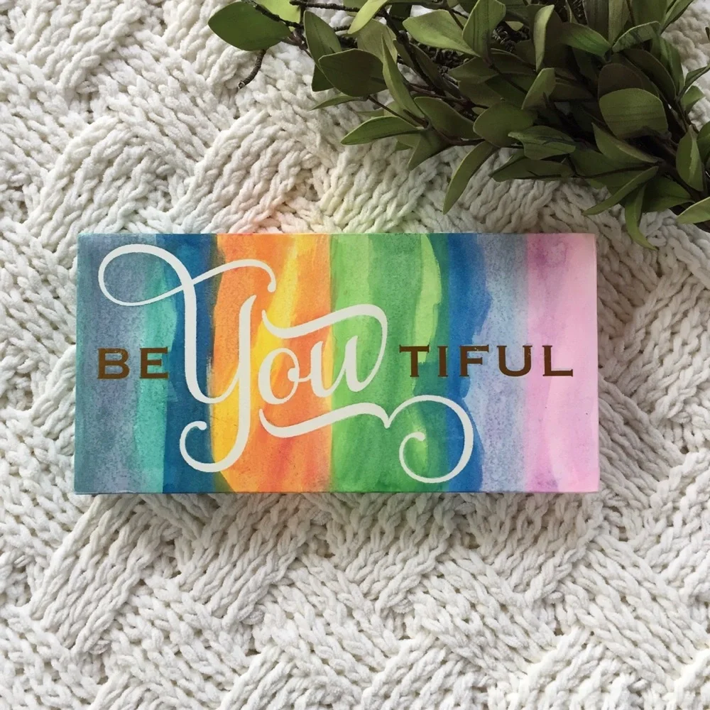 Decorative Watercolor Sign Dorm Decor Boho BeYoutiful